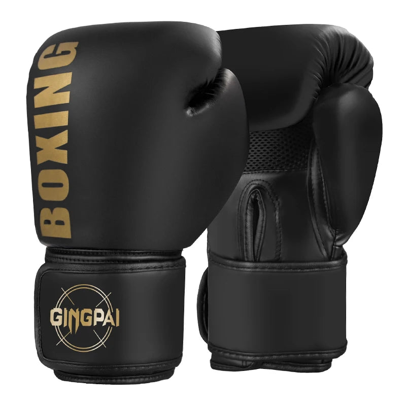 6/8/10/12Oz Boxing Gloves Professional Adult Sanda Muay Thai Fighting Gloves Men and Women Training Sandbag Free Fight MMA