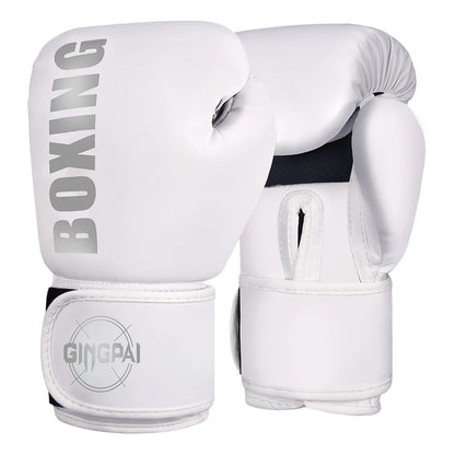 6/8/10/12Oz Boxing Gloves Professional Adult Sanda Muay Thai Fighting Gloves Men and Women Training Sandbag Free Fight MMA