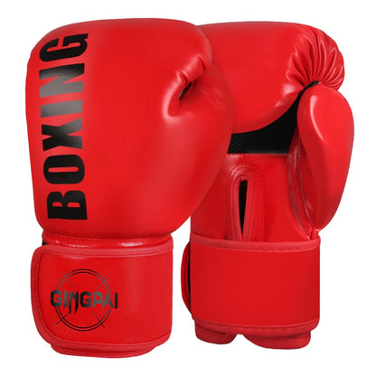 6/8/10/12Oz Boxing Gloves Professional Adult Sanda Muay Thai Fighting Gloves Men and Women Training Sandbag Free Fight MMA