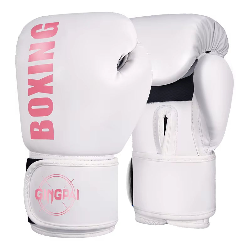 6/8/10/12Oz Boxing Gloves Professional Adult Sanda Muay Thai Fighting Gloves Men and Women Training Sandbag Free Fight MMA